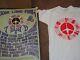 Goose Lake 1970 Music Festival Poster T-shirt And 9 Ticket Tokens Stooges Mc5