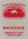 Grateful Dead Backstage Pass 08/16/1980 Missippi River Festival Not Ticket Mint