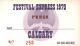 Grateful Dead / Janis Joplin 1970 Festival Express Calgary Press Pass / Ticket