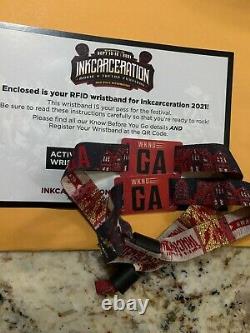 INKCARCERATION 2021 Music/Tattoo Festival two 3 day general admission passes