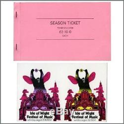Isle of Wight Festival 1969 Complete Concert Ticket Book (UK)