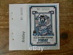 Isle of Wight Festival 1970 Friday ticket Taste (Rory Gallagher) Chicago