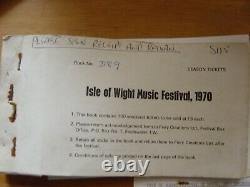 Isle of Wight Festival 1970 WEEKEND TICKET VINTAGE RARE JIMI HENDRIX