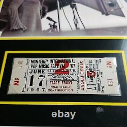 Janice Joplin -Monterey Pop Festival Tribute Ticket, Poster, Picture 11x14