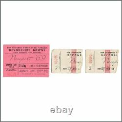 Jimi Hendrix 1969 Newport Pop Festival Programme, Handbill & Ticket Stubs (USA)