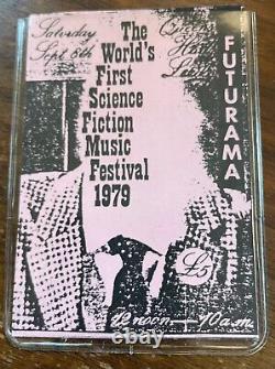 Joy Division Futurama Festival Ticket on Sept. 8, 1979 in Leeds, PIL, OMD others
