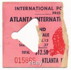 LED ZEPPELIN & JANIS JOPLIN 1969 RARE Concert Ticket Stub Atlanta Pop Festival