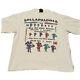 Lollapalooza 1992 Shirt With Original Ticket White Sz Xl Single Stitch Vintage