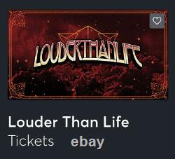 Louder Than Life Music Festival Louisville, Ky (Sunday Only)