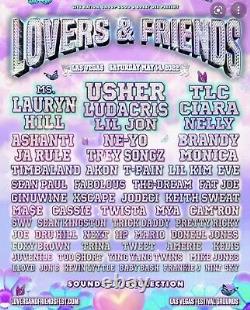 Lovers & Friends Music Festival VIP Wristband 5/14/22 SOLD OUT