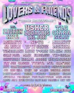 Lovers & Friends Tickets General Admission Music Festival 2021 GA Wristbands