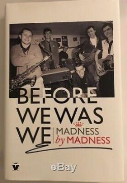 Madness Signed Book Before We Was We + CHELTENHAM BOOK FESTIVAL TICKET RARE