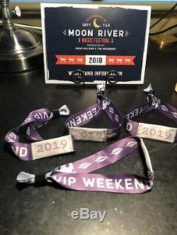 Moon River Music Festival VIP Weekend Passes (Qty 2)