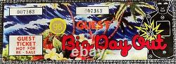 Never Used Collectors Big Day Out 1996 Guest Pass Festival Ticket