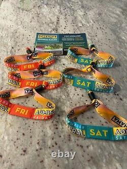 Ohana Music Festival Friday Sept. 24 GA Wristbands 3 Available