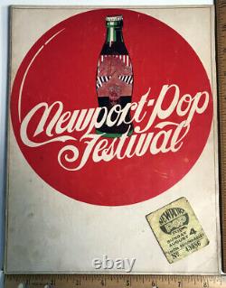Original Program & Ticket Stub, 1968 Newport Pop Festival