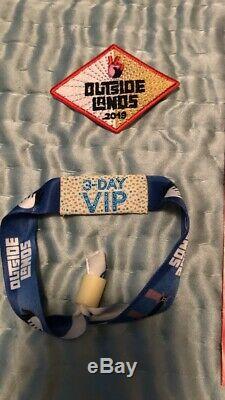 Outside Lands Music Festival 3 Day VIP Pass Wristband Unregistered
