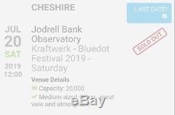 Pair tickets for Kraftwerk, Bluedot Festival, Saturday July 20th 2019-SOLD OUT