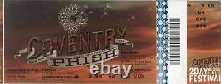 Phish 2004 Coventry Festival Unused Phinal Ticket / Trey Anastasio / Nmt 2 Mint