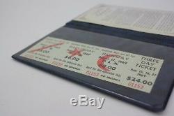 RARE 1969 Woodstock Music Festival Unused Tickets serial #1153 Authenticated