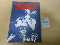 Reading Rock Festival 1981 Programme + Day Ticket