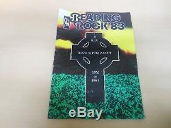 Reading Rock Festival Programme 1983 + Ticket
