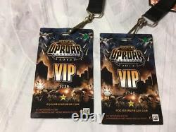 Rockstar Uproar Festival 2012 VIP Tickets Signed by Shinedown Lanyards & Picks
