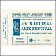 Rolling Stones 1964 4th National Jazz Festival Ticket (uk)