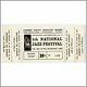 Rolling Stones 4th National Jazz Festival 1964 Concert Ticket (uk)