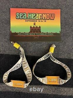 Sea Hear Now 2021 Music Festival Tickets, 2 GA for 9/18-9/19 Asbury Park NJ