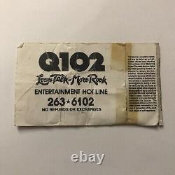 Styx Sammy Hagar Texxas World Music Festival Concert Ticket Stub Vintage 1983