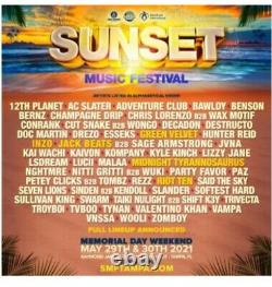 Sunset Music Festival 2-day GA Ticket