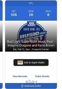 Super Bowl Music Fest- Kane Brown and Imagine Dragons