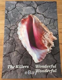 THE KILLERS PROMO POSTER for DELUXE LP / WONDERFUL festival Ticket Tour 2019