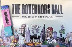 The Governors Ball Music Festival NYC GA Wristband Sunday Sept. 26, 2021