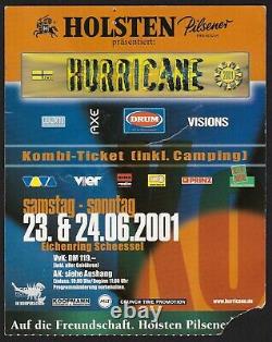 Ticket 2001 Placebo, Iggy Pop, The Offspring Hurricane Festival Germany