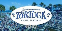 Tortuga 2021 Music Festival Nov 12-14 Ticket 3-day Pass (2 Passes Available)