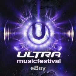 Ultra Music Festival 3-DAY GA Weekend Tickets -General Admission 2020 Wristbands