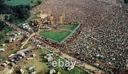 Ultra Rare Woodstock Festival 1969, Unused $18.00 Advance Weekend Ticket PSA-10
