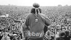 Ultra Rare Woodstock Festival 1969, Unused $18.00 Advance Weekend Ticket PSA-10