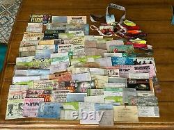 Used 1990's 2000 Gig Festival Tickets x 97 Collectable