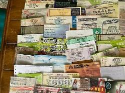 Used 1990's 2000 Gig Festival Tickets x 97 Collectable