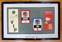 Very Rare Woodstock 1994 Music Festival VIP and Artist Pass with Ticket