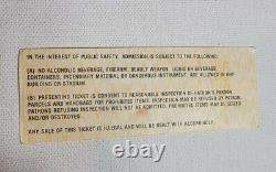 Vintage Philip Morris Festival of the Stars Country Music Ticket Stub Concert