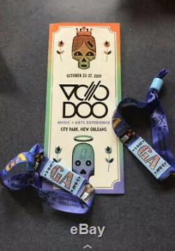 Voodoo Music & Arts Experience Festival 3-Day GA Wristband Tickets