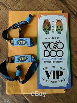 Voodoo Music Festival 3 Day VIP 2 Tickets Free Overnight Shipping