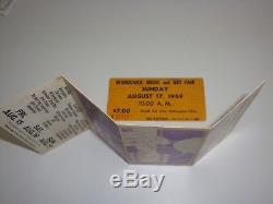 Woodstock 1969 Music Festival Ticket And Order Form Program Jimi Hendrix Joplin