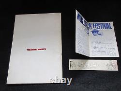 World Rock Festival 1975 Japan Tour Book Flyer Ticket Jeff Beck New York Dolls