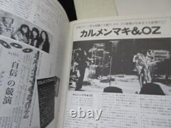 World Rock Festival 1975 Japan Tour Book w Ticket Jeff Beck New York Dolls